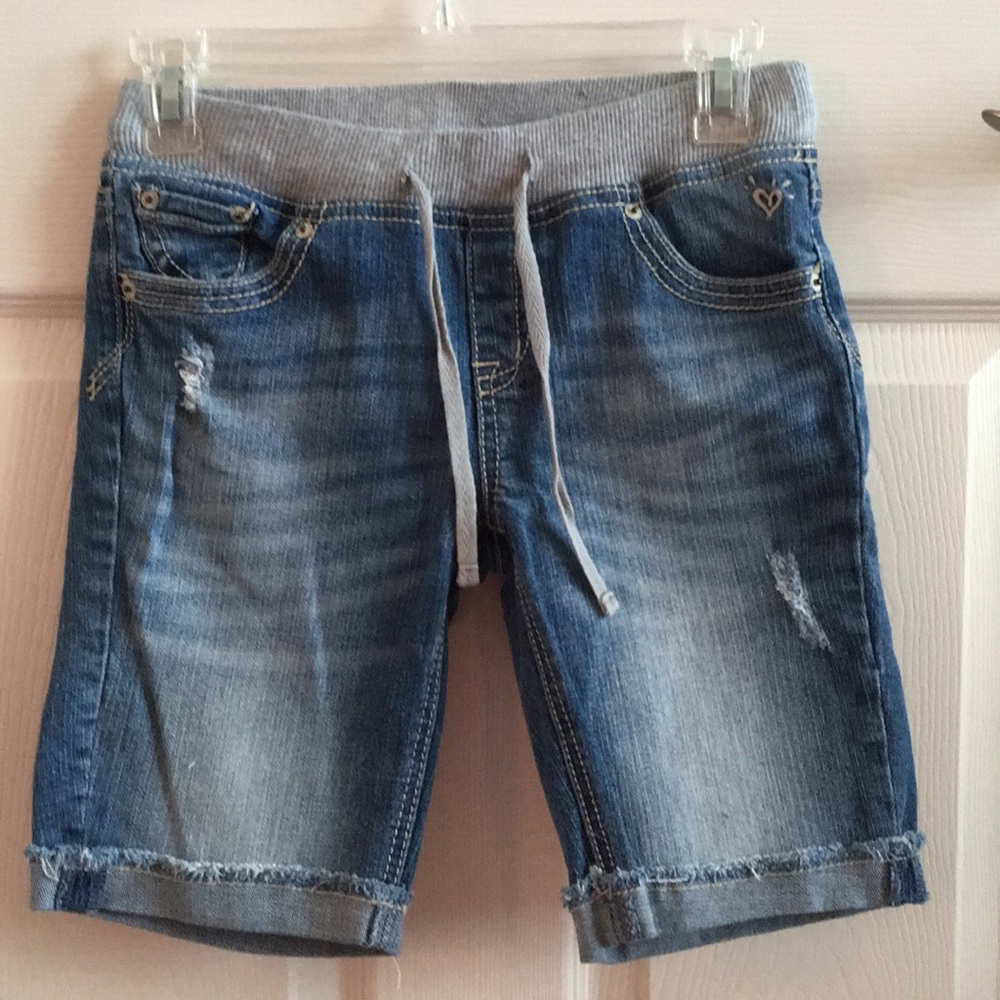 Girls justice Bermuda jean shorts